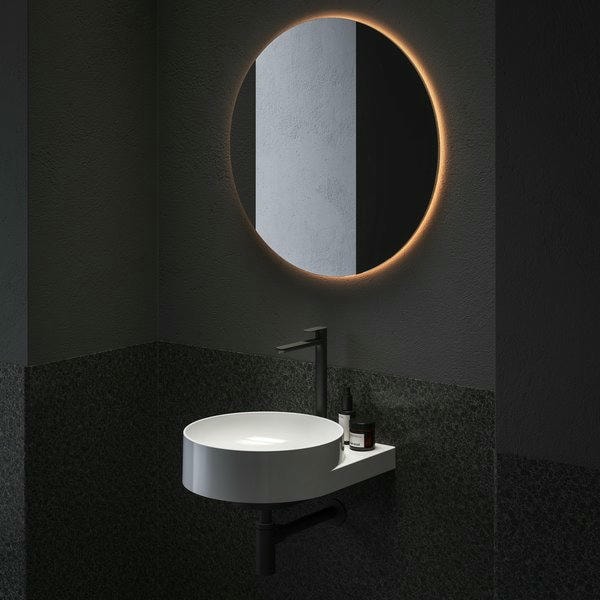 Смеситель для раковины Ravak Eleganta EL 015.20BLM X070291 черный матовый