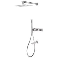 Душевой комплект Abber Rund AF8717SP сатин