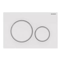 Клавиша смыва Geberit Sigma 20 115.882.11.1 белый матовый