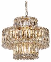 Подвесная люстра Newport 8450 8458+3/C gold