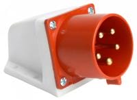 Вилка угловая 3P+PE+N Stekker  49449