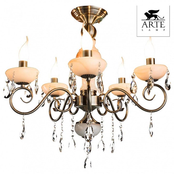 Люстра на штанге Arte Lamp Onyx A9591PL-5AB