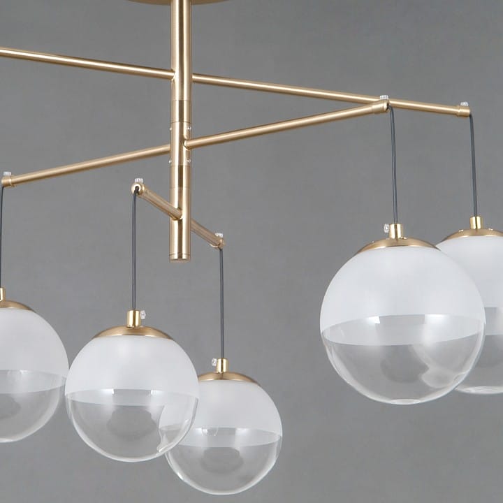 Люстра на штанге ILLUMICO IL4381 IL4381-30WSQ-25HB ELITE
