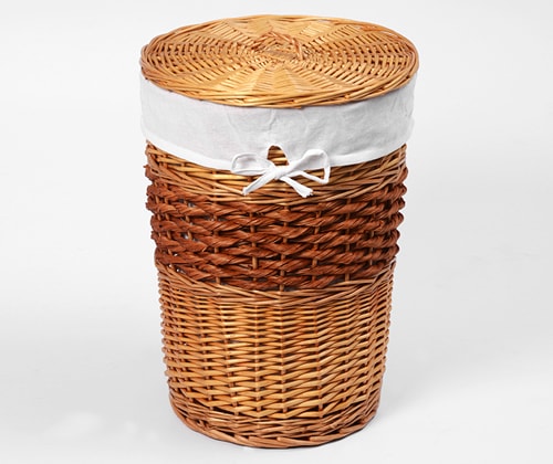 Корзина для белья с крышкой WasserKRAFT Main WB-410-S