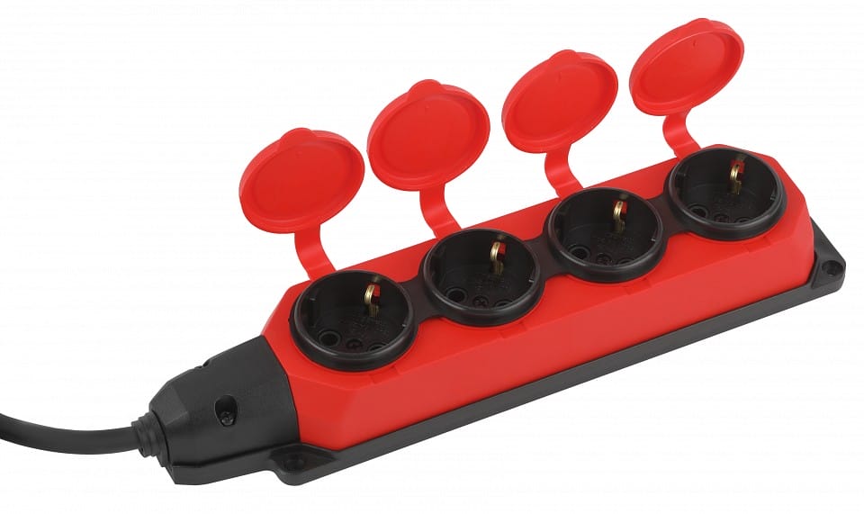Удлинитель Эра  UK-4e-3x1,5-40m-IP44(KG)