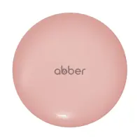 Накладка на слив для раковины Abber AC0014MP розовая матовая