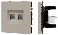 Розетка телефонная RJ-11 без рамки Arlight SCT-NOBE 061889
