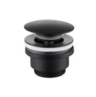 Донный клапан Abber AF0011B черный матовый