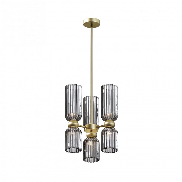 Люстра на штанге Maytoni Антик MOD302PL-06GR