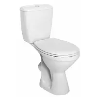 Унитаз-компакт Kolo Idol 1903300U косой выпуск, с сиденьем, белый