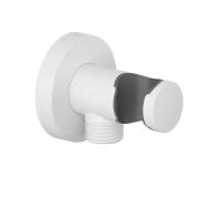 Шланговое подключение Kludi A-QA 6054753-00 белое матовое