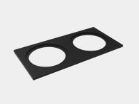 Рамка на 2 светильника SWG PRO MINI COMBO MINI-COMBO-S2-BL