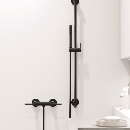 Смеситель для душа Kludi Nova Fonte 207103915 черный матовый