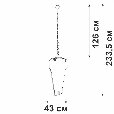 Подвесная люстра Vitaluce V5311 V5311-0/13