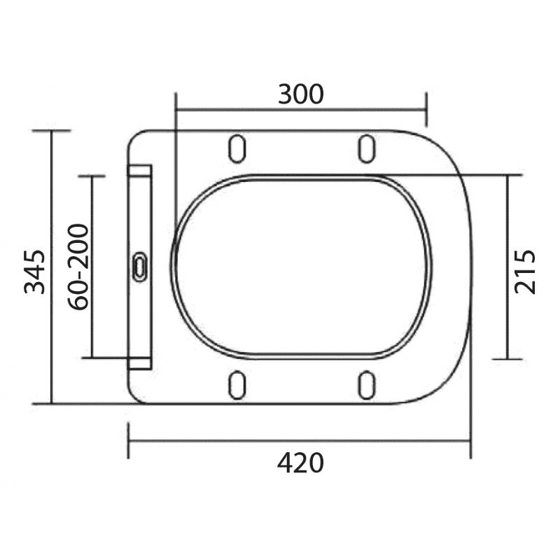 Крышка-сиденье BelBagno Due BB3103/3106SC, дюропласт, soft close, металлические петли