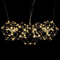 Подвесная люстра O-LUCE Bjork круглая без вставок 11810-4