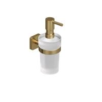 Дозатор жидкого мыла Kludi Vela S 25976N0 брашированное золото