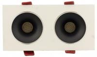 Встраиваемый светильник AM-Group AM480 AM480-2 BK+WH 15,4W