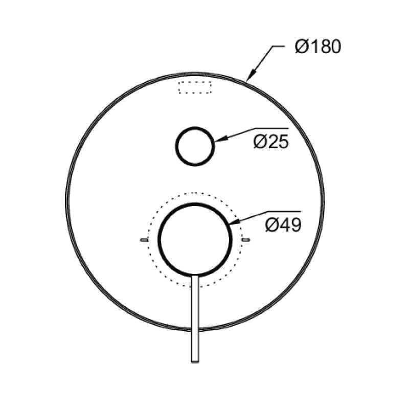 Смеситель для ванны и душа Jacob Delafon Metro E78021-4A-CP