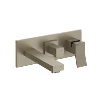 Смеситель для раковины Gessi Rettangolo K 53136#149 матовый никель finox