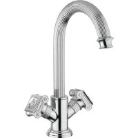 Смеситель на раковину с донным клапаном, ручки Swarovski Cezares Olimp OLIMP-LS2-01-Sw