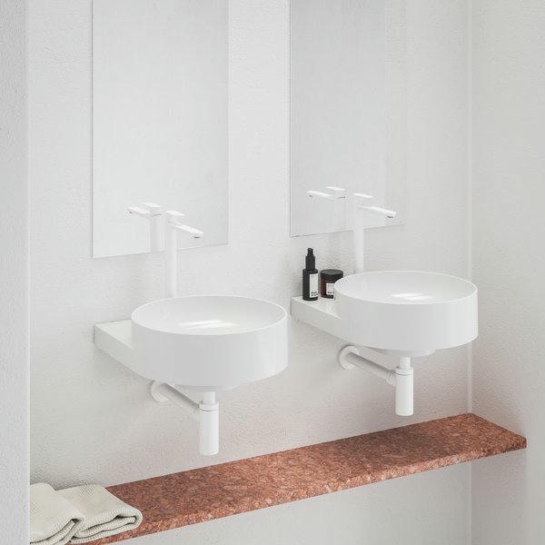 Смеситель для раковины Ravak Eleganta EL 015.10WV X070254 белый матовый