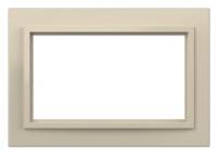 Рамка для двойной розетки Elbi Eleсtriс Zena 608-010300-907