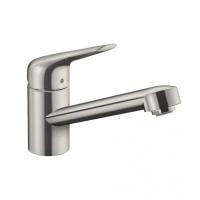 Смеситель для кухни hansgrohe Focus M42 100 1jet 71808800 сталь
