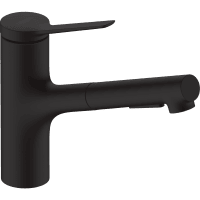 Смеситель для кухни hansgrohe Zesis M33 74803670 черный матовый