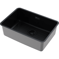 Кухонная мойка Omoikiri Omi 53-U/I Ultra Mini 4997418 графит