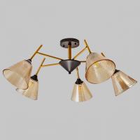 Люстра на штанге Imex MD.4250 MD.4250-5-S-COP+BK