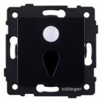 Заглушка для поста с подсветкой, без рамки Kollinger  REA-044BK