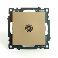 ТВ-розетка без рамки Stekker Катрин 49228