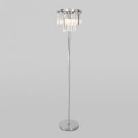 Торшер Eurosvet Elegante 01137/3 хром/прозрачный хрусталь Strotskis