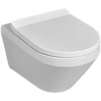 Унитаз подвесной Villeroy & Boch Architectura 4616CB01 безободковый, торнадо, с сиденьем микролифт, альпийский белый