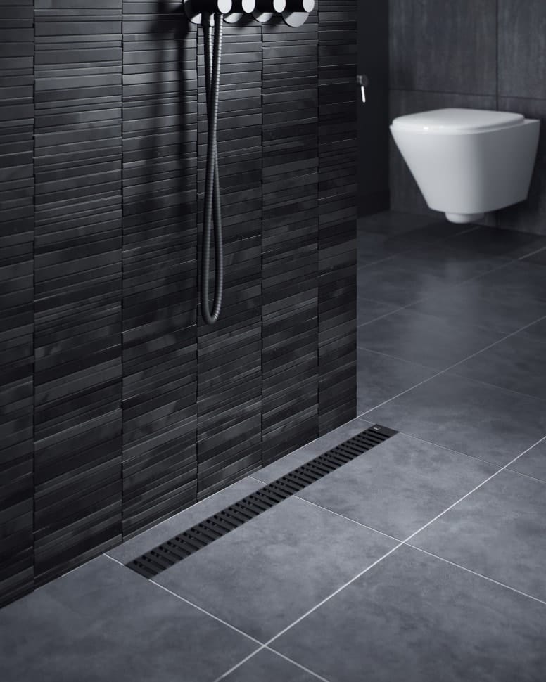 Душевой лоток Timo Drain Systems 800 DS230108/03 черный матовый