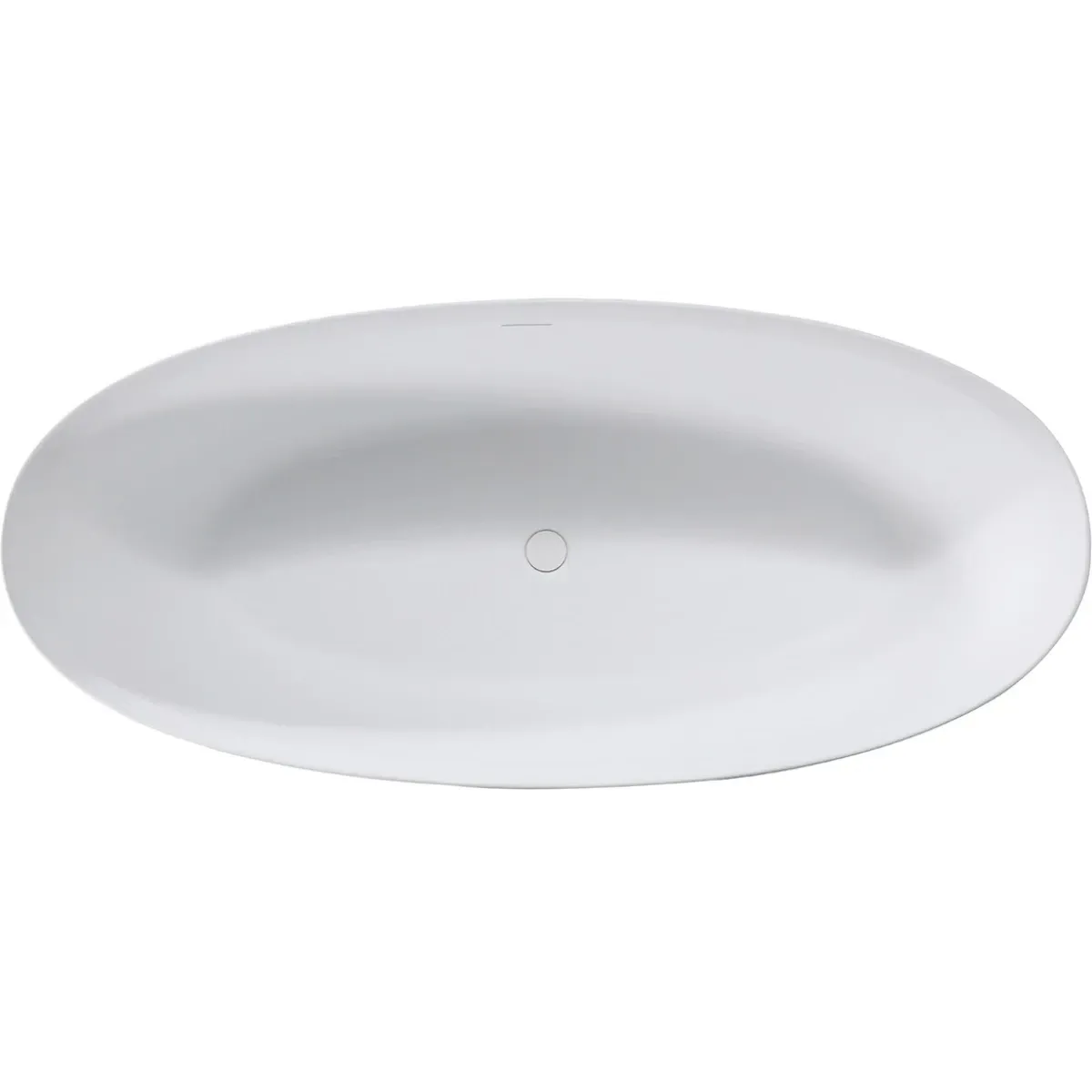 Ванна из литьевого мрамора Vincea Solid Surface VBT-4S01MW 170x76 см, отдельностоящая, белый матовый