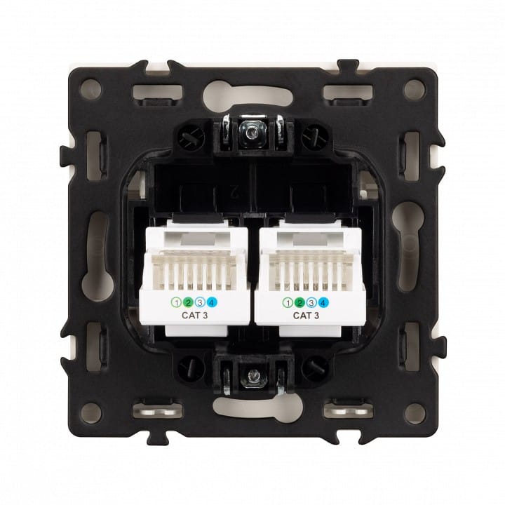 Розетка телефонная RJ-11 без рамки Arlight NOBE 054310(1)