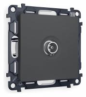 ТВ-розетка оконечная без рамки Ambrella Volt Quant MA913010