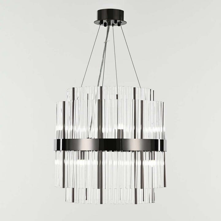 Подвесная люстра Arte Milano Бари 430110.400.8.G9.C2 BK