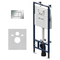 Инсталляция для унитаза AM.PM MasterFit I012710.0251 с клавишей смыва хром глянцевый