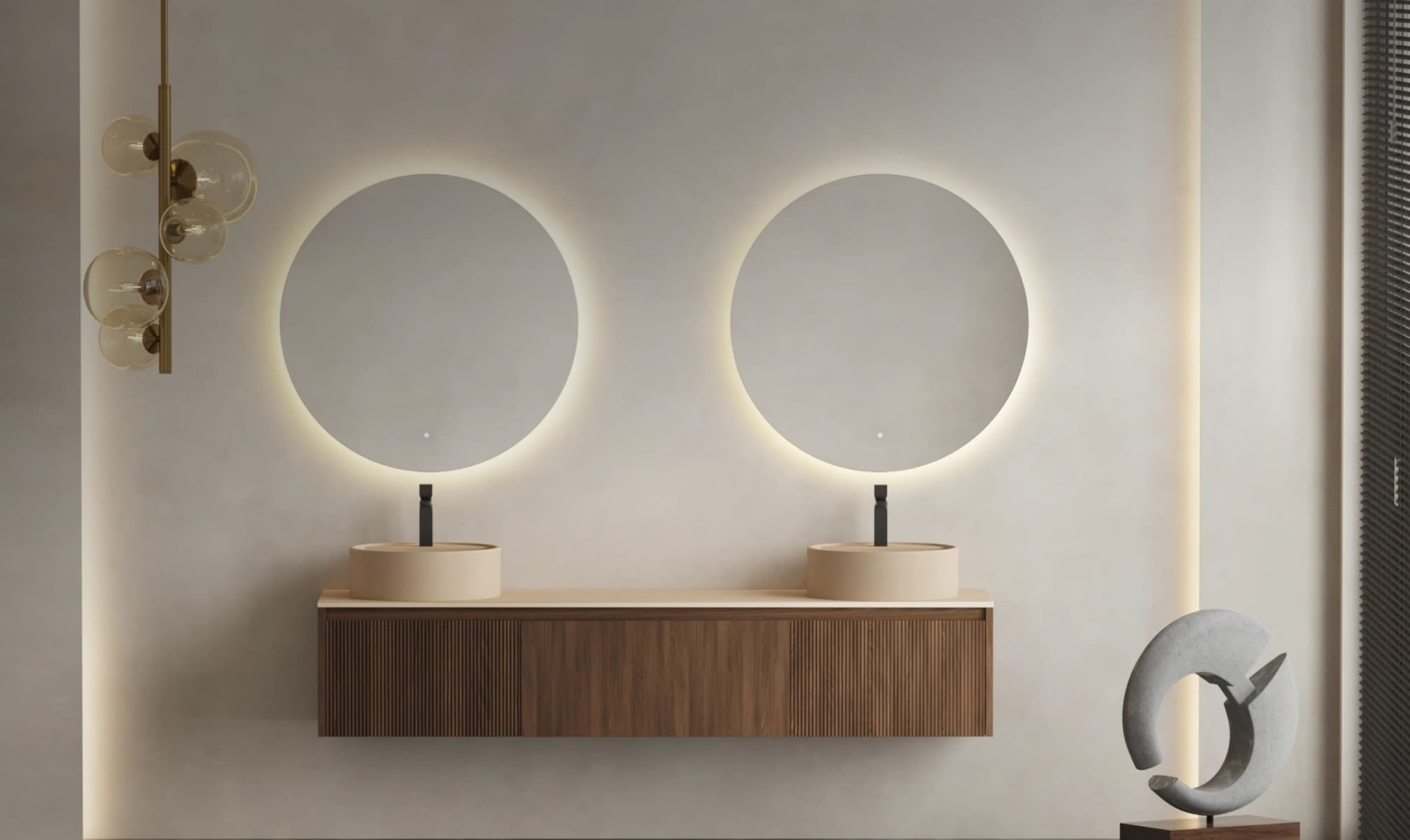 Зеркало Salini Ombra 120 27M0312BH с LED подсветкой