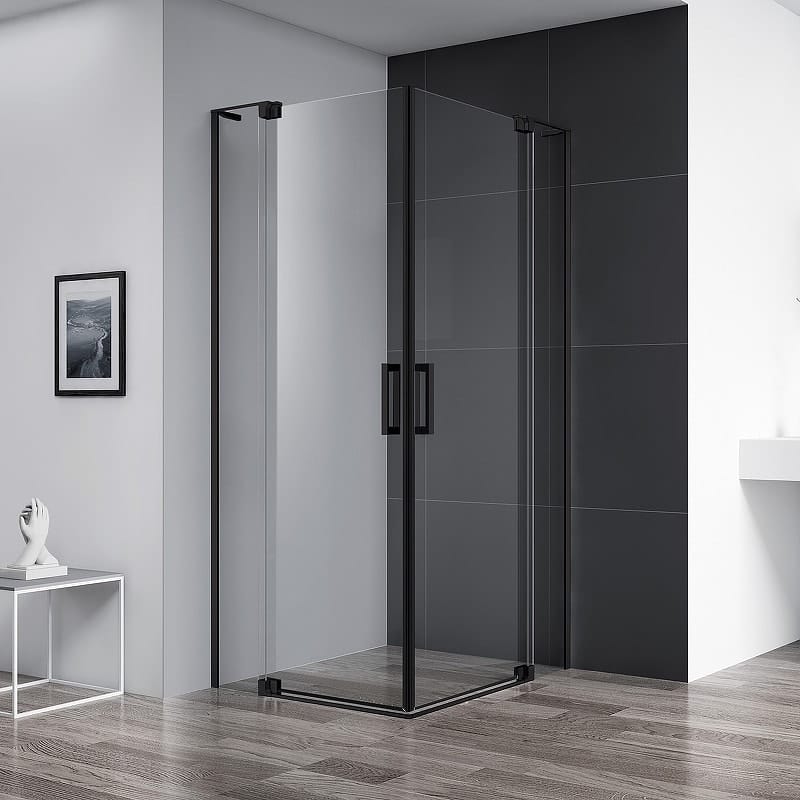 Душевой уголок Cezares Slider 80x80 SLIDER-A-2-70/80-C-NERO