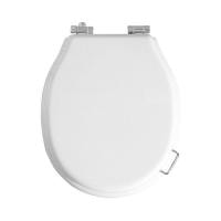 Крышка-сиденье Boheme Vogue 906-W-CR белый, хром