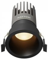 Встраиваемый светильник Maytoni Technical  DL118-15W-3K-B