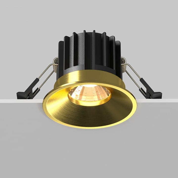Встраиваемый светильник Maytoni Technical Раунд DL058-12W3K-BS