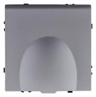 Розетка с заземлением с крышкой, без рамки Kollinger Eclipse EC-015GY