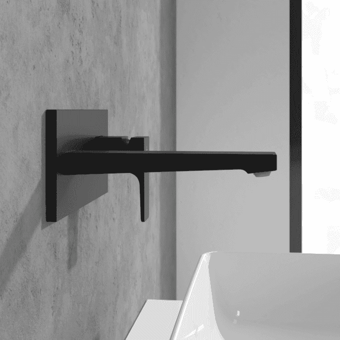 Смеситель для раковины Villeroy&Boch Architectura Square TVW125003000K5 черный матовый