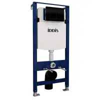 Инсталляция для унитаза IDDIS Optima Home OPH00MBi32K с кнопкой смыва, черный