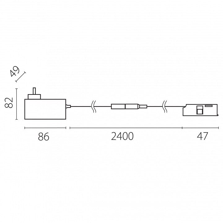 Блок питания Lightstar Linea LP48W506197